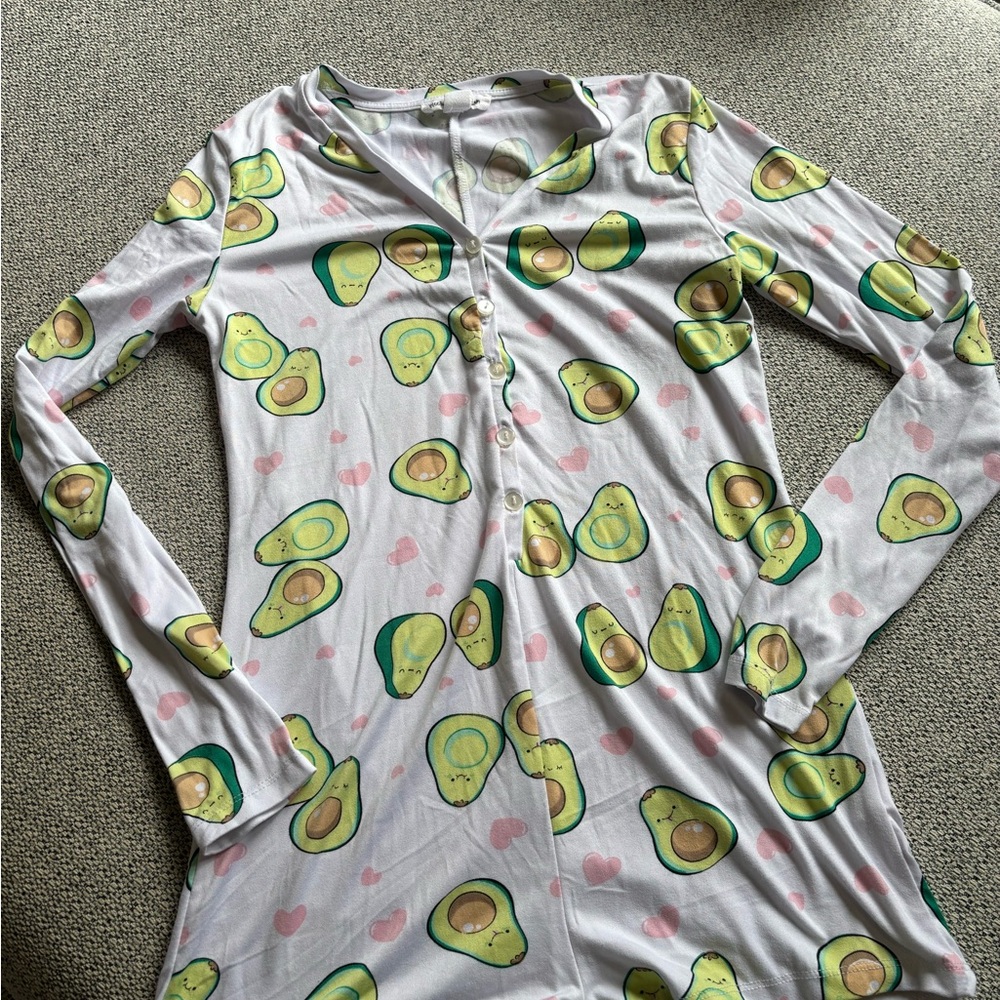 Avocado Print Long Sleeve Shirt